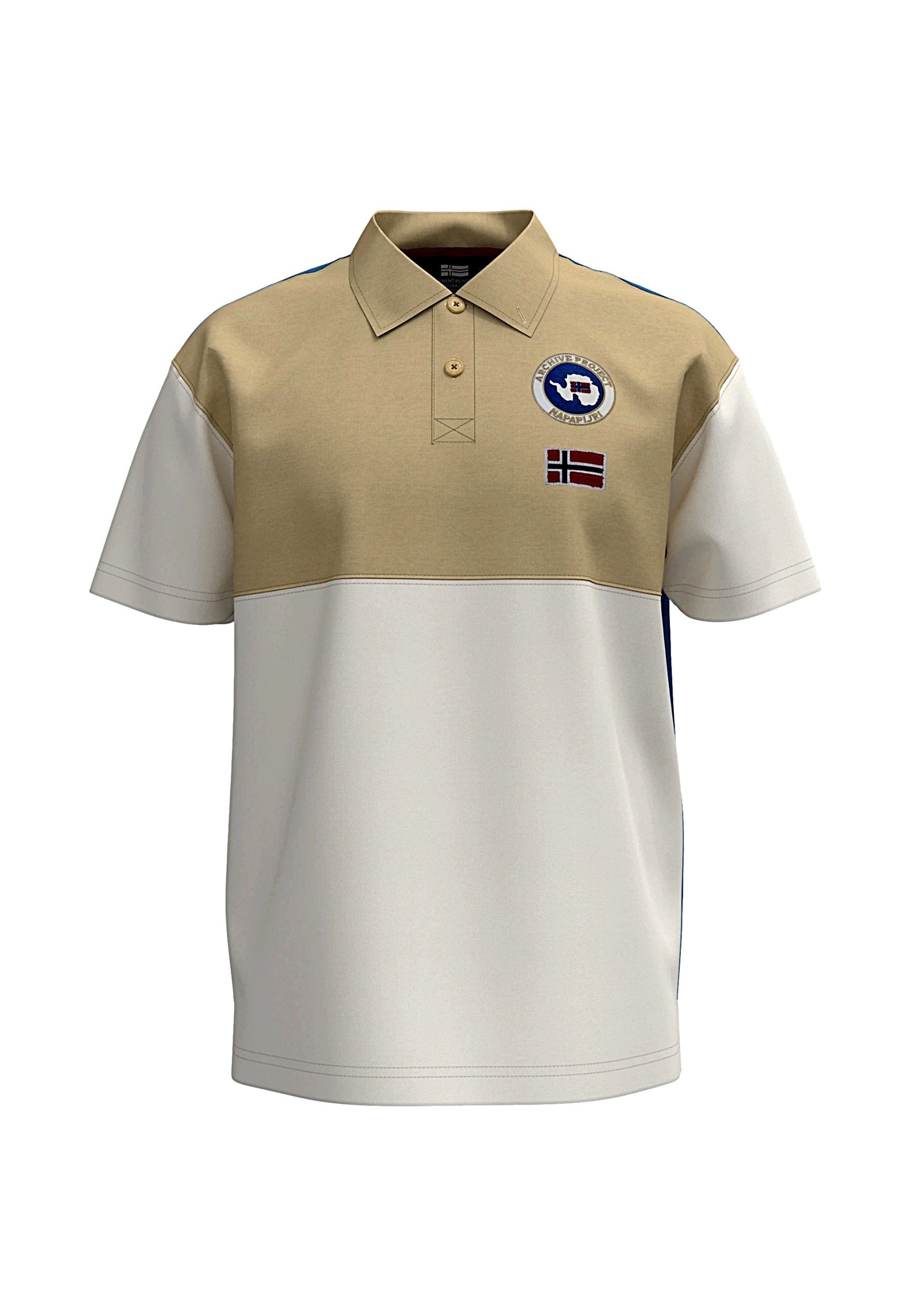 Napapijri Poloshirt Poloshirt Kurzarmshirt E-REFLECT (1-tlg., 1)