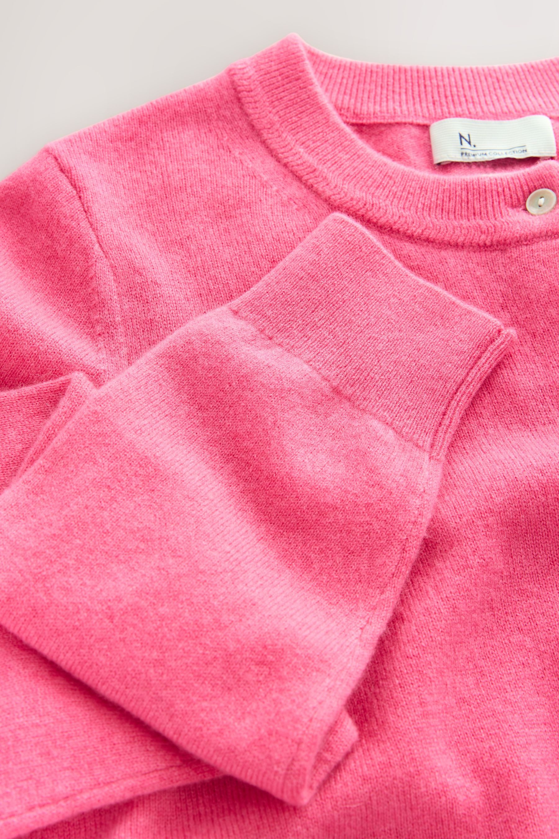 Next Strickjacke Langärmelige Strickjacke aus 100 % Kaschmir (1-tlg)
