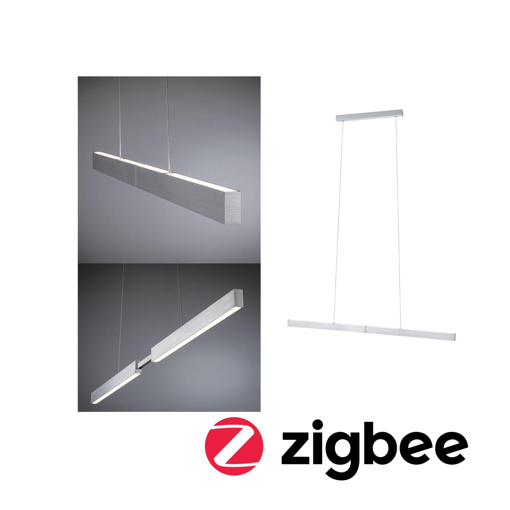 Paulmann LED Pendelleuchte Aptare RGBW+, LED fest integriert, Tageslichtweiß, Smart Home