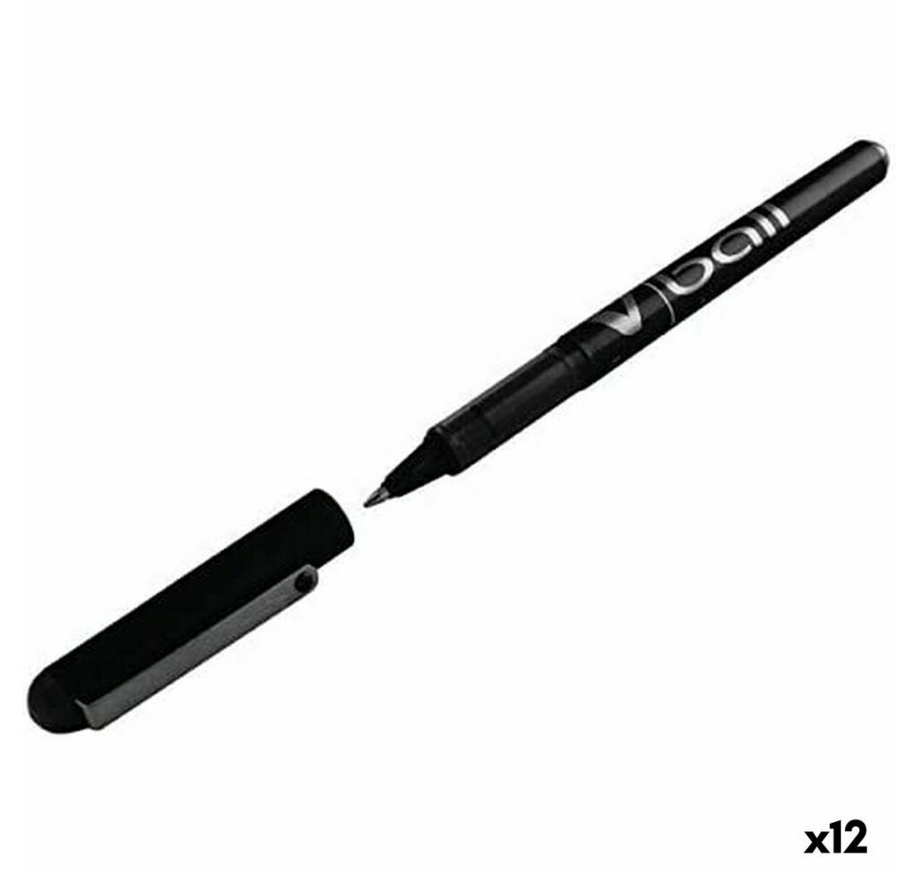 Thumbnail - PILOT Tintenroller Stift BL-VB-5 Schwarz 12 Stück
