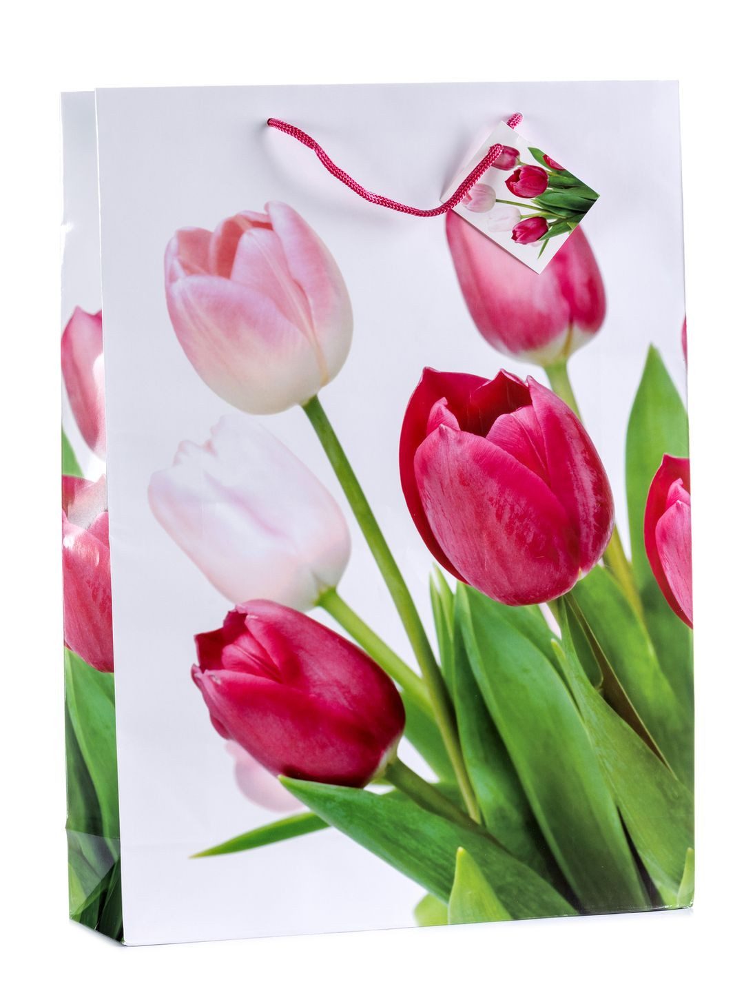 laro Geschenkbox Premium Grosse Geschenktüten Tragetaschen 10-100 Stk Jumbo Blumen (40 St)