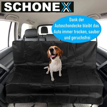 MAVURA Tier-Autoschondecke SCHONEX Autoschondecke Rücksitz Auto Hunde Decke, Rückbank Schutzdecke KFZ Hundedecke Kofferraum Schutz