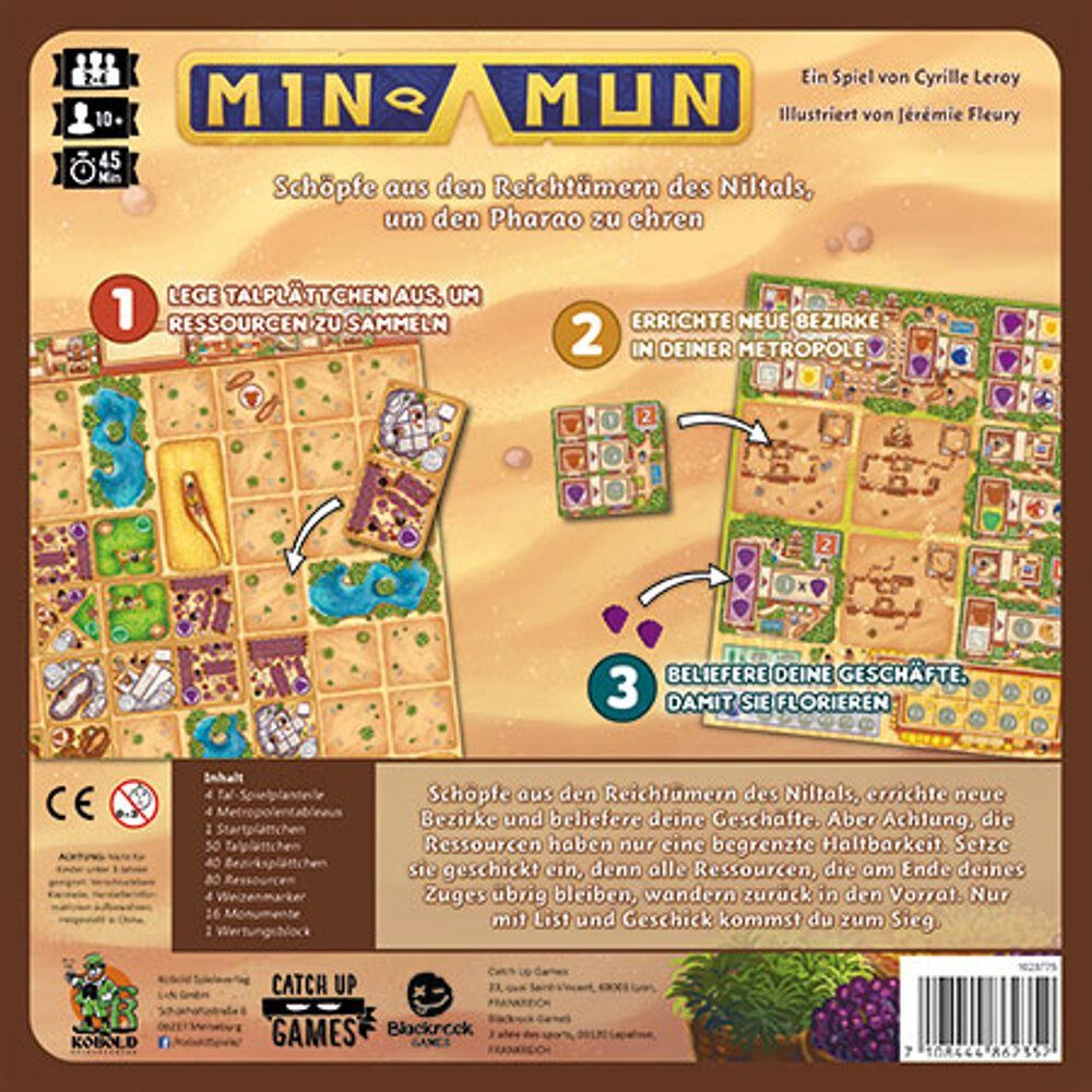 Kobold Spieleverlag Spiel Min-Amun