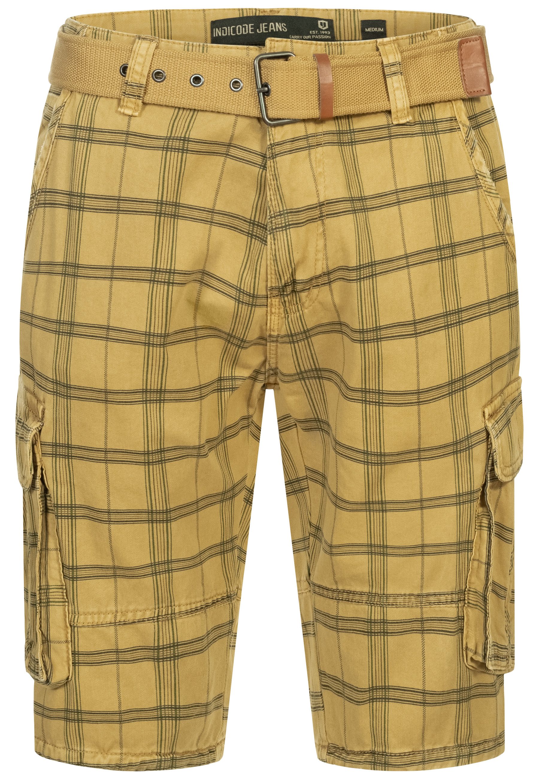 Indicode Cargoshorts Monroe Cargo mit 6 günstig online kaufen
