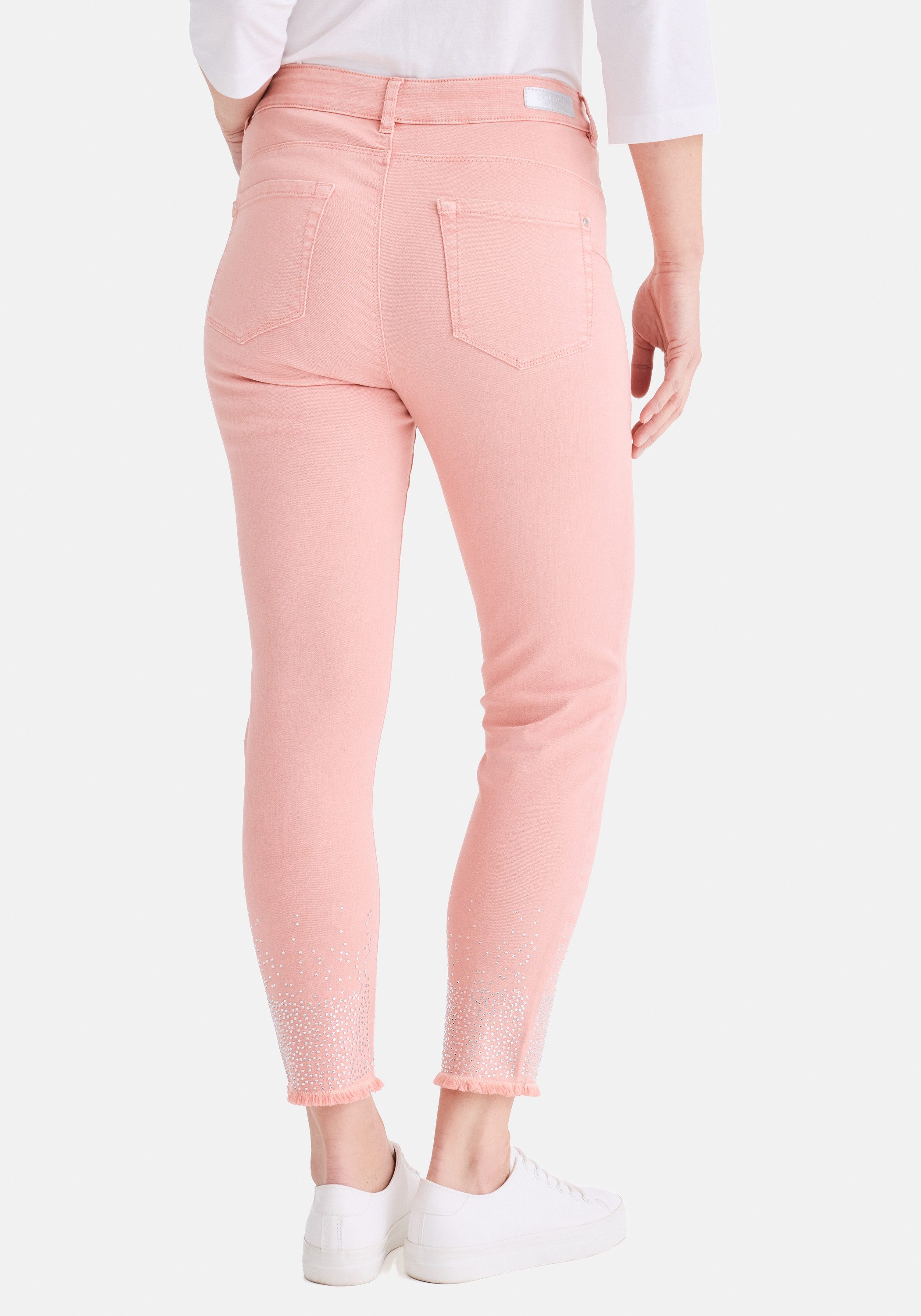 STOOKER WOMEN 5-Pocket-Jeans Rio Skinny Fit Denim Jeans Skinny Fit Casual Clean Wash Denim Jeans Magic Shape Effekt für Damen
