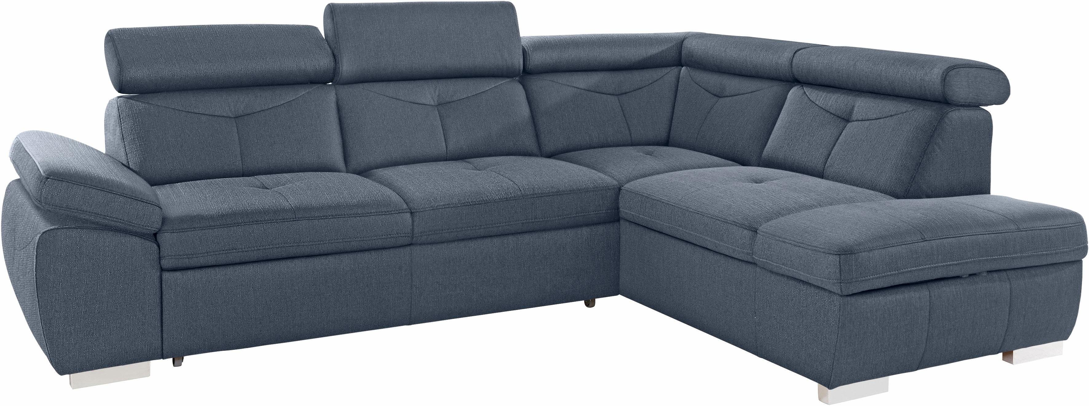 exxpo - sofa fashion Ecksofa Spring, super bequem und komfortabel mit Armte günstig online kaufen