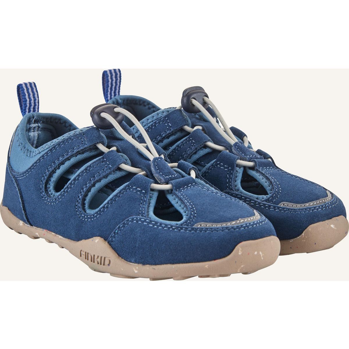 Finkid Sankari Outdoorschuh Federleichte, atmungsaktive Barfußsandalen für Kinder mit