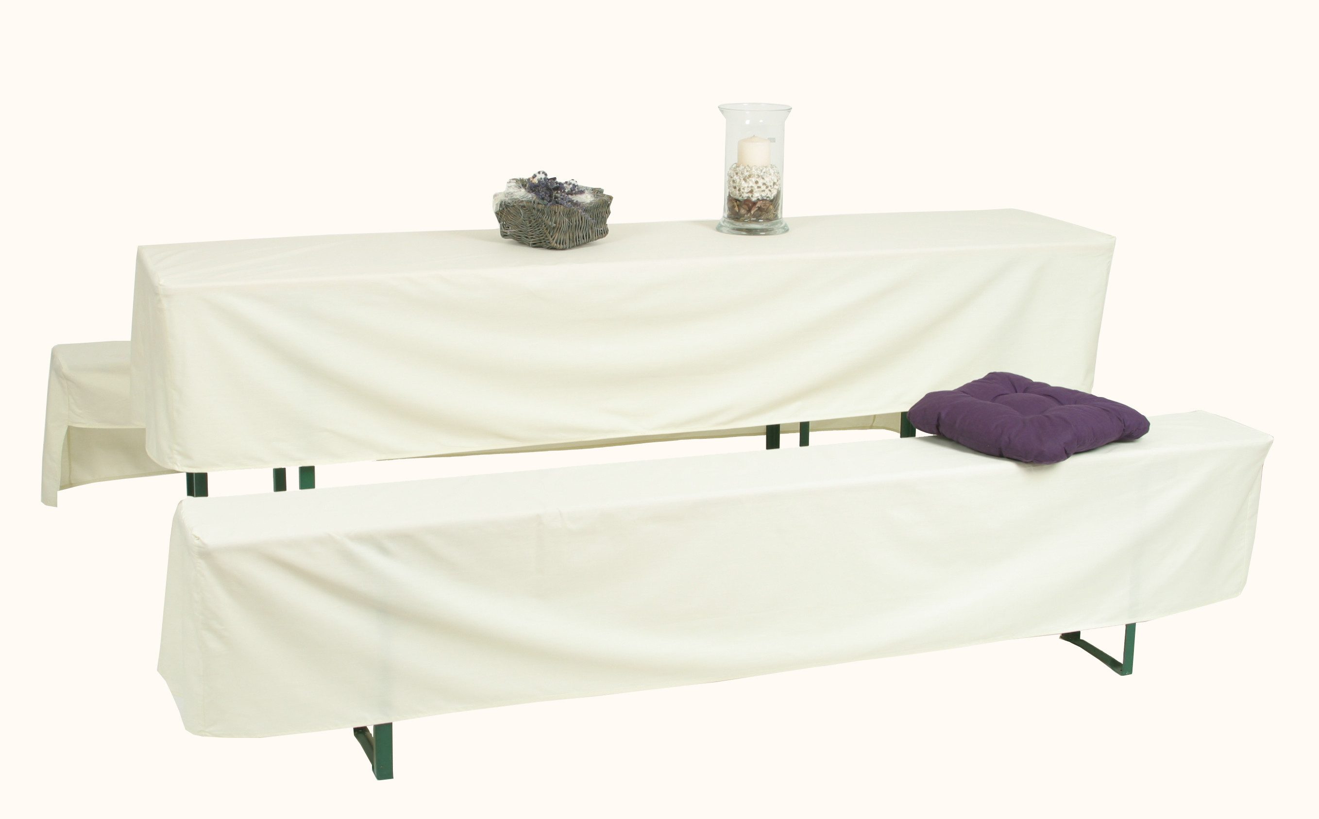 GO-DE Hussen-Set 70cm Tischbreite