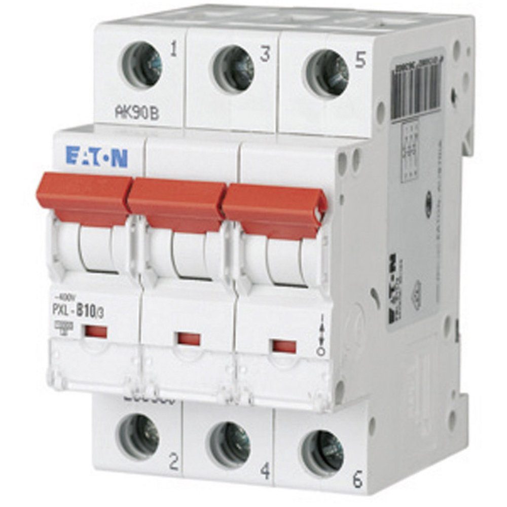 Schalter Eaton 236422 PXL-C10/3 Leitungsschutzschalter 3polig 10 A 400 V/AC