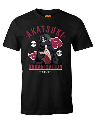 Naruto T-Shirt Akatsuki Organisation Itachi