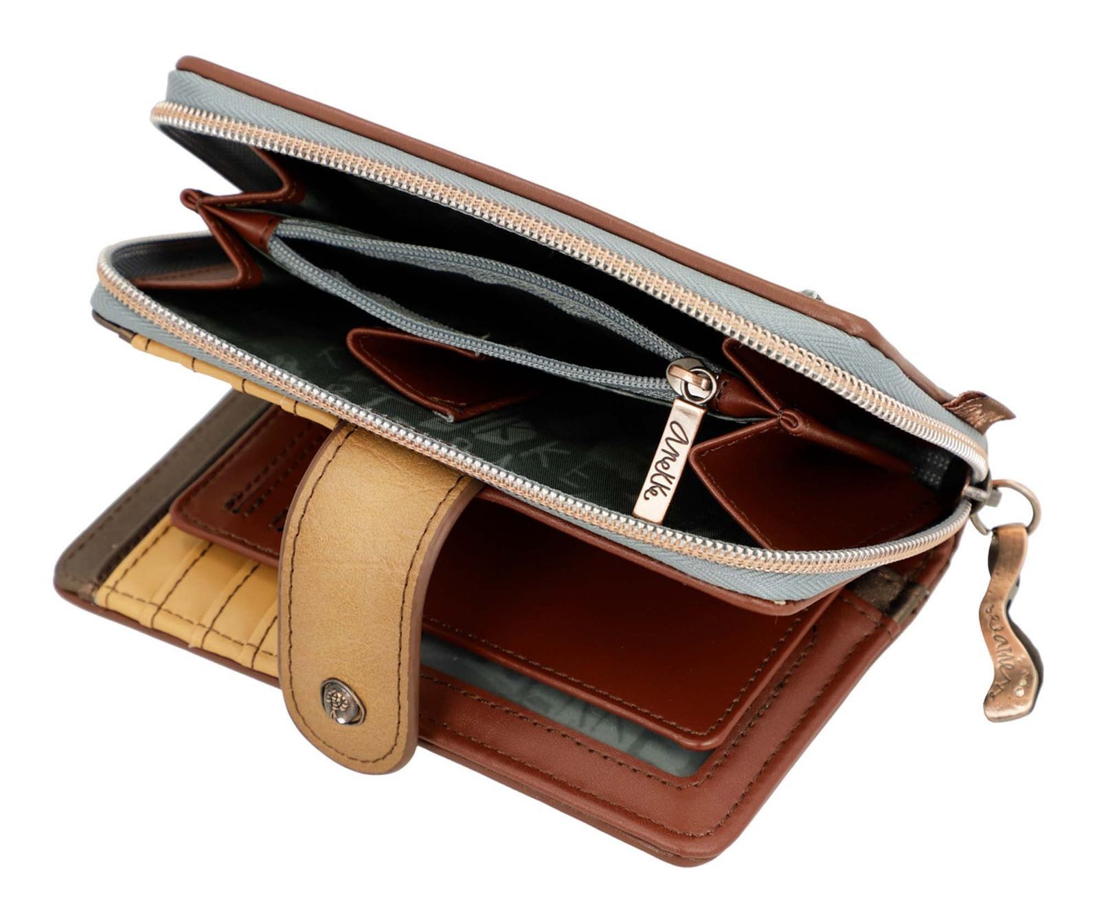 Anekke Geldbörse RFID Wallet (Set, 2-tlg), mit RFID-Blocker Schutz