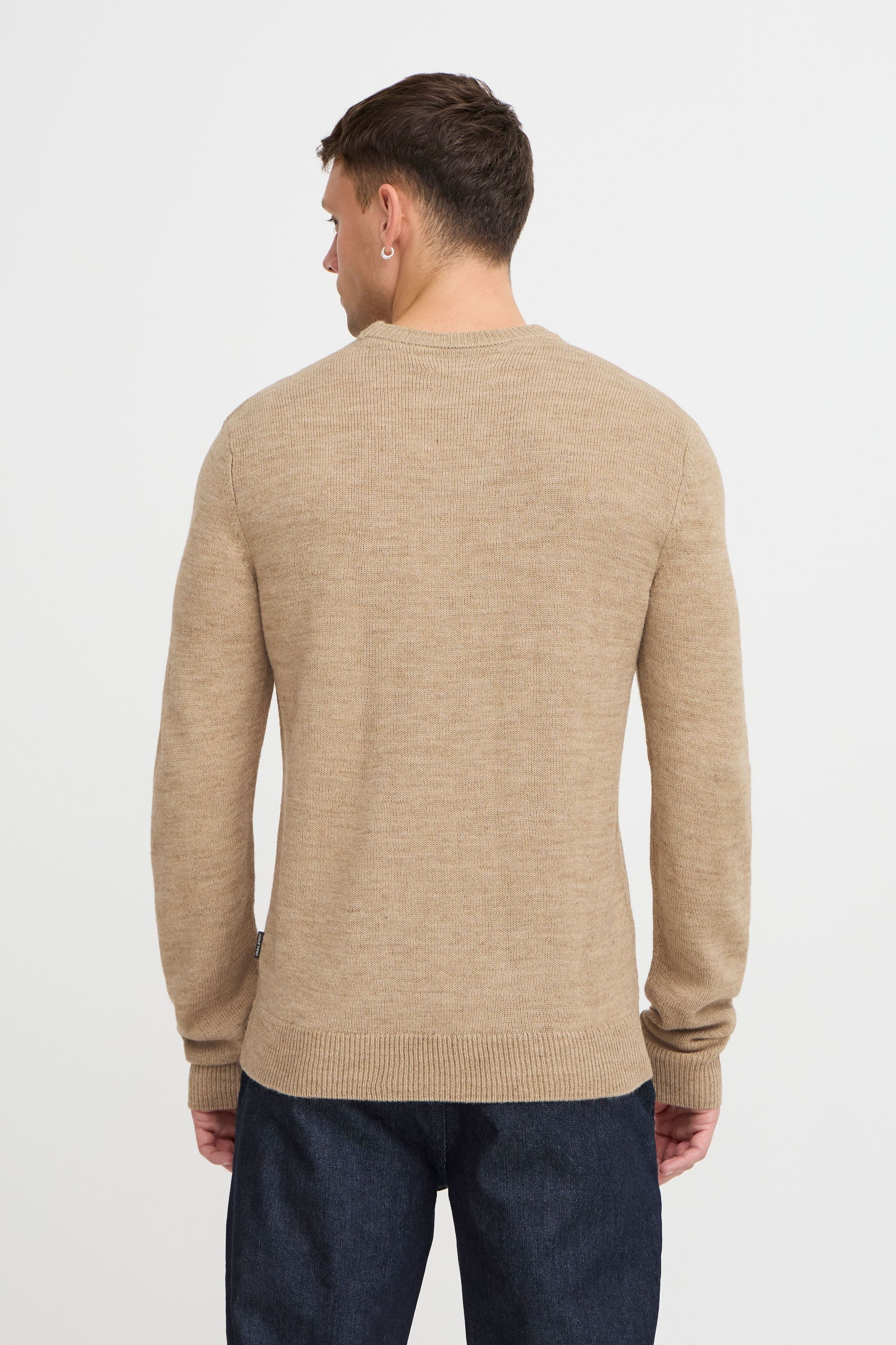 Blend Strickpullover BHPullover Schicker Strickpullover mit Rundhalsausschnitt