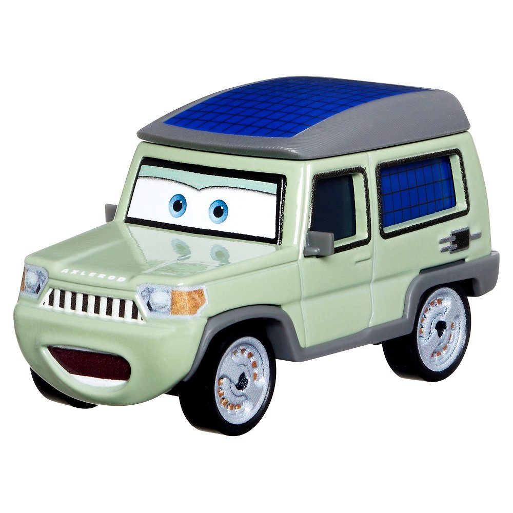 Axlerod Cast 1:55 Racing Auto Spielzeug-Rennwagen Style Mattel Cars Disney Disney Fahrzeuge Cars Miles Die