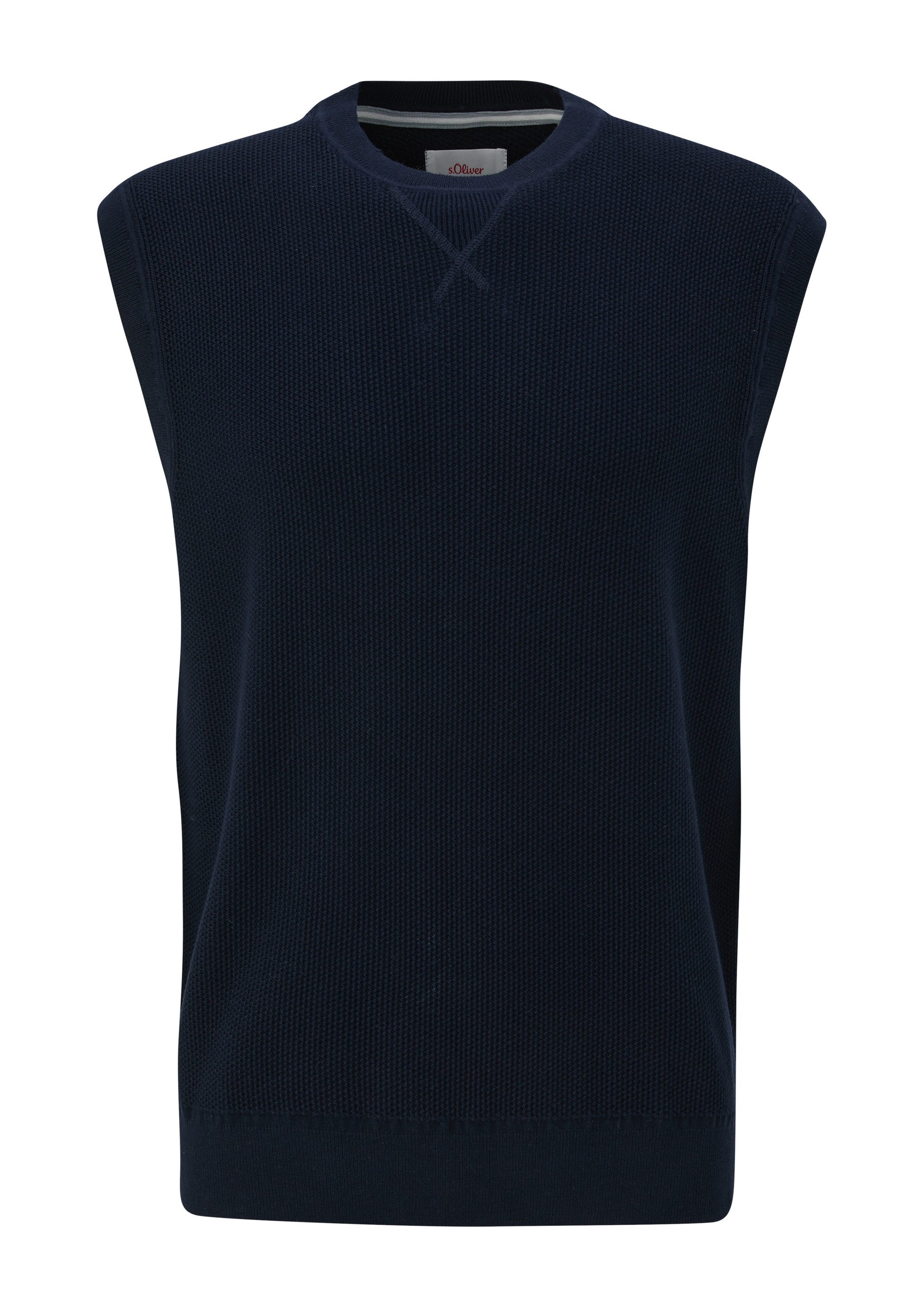 Rundhalspullover Strickpullover