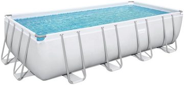 Bestway Framepool PSteelPool 549x274x122 (5-tlg), 5-tlg., BxLxH: 274x549x122 cm, mit Sandfilteranlage