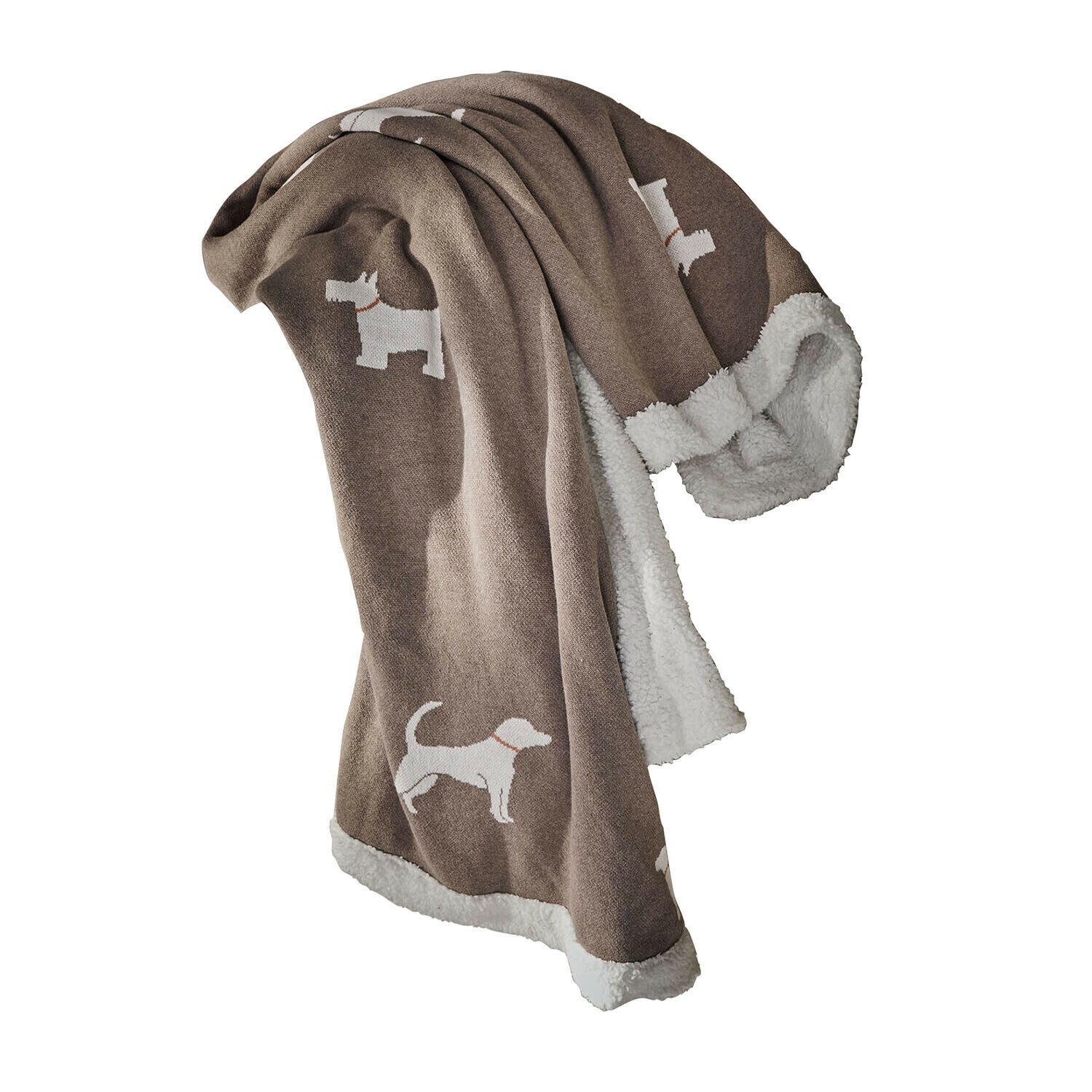 Mirabeau Hundematte Hundedecke Olyden braun/weiß