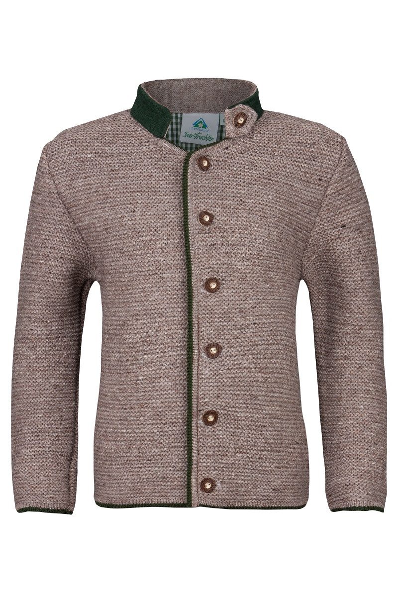 Isar-Trachten Trachtenjacke Trachtenjacke Kinder - LIAS - berber, jeansblau