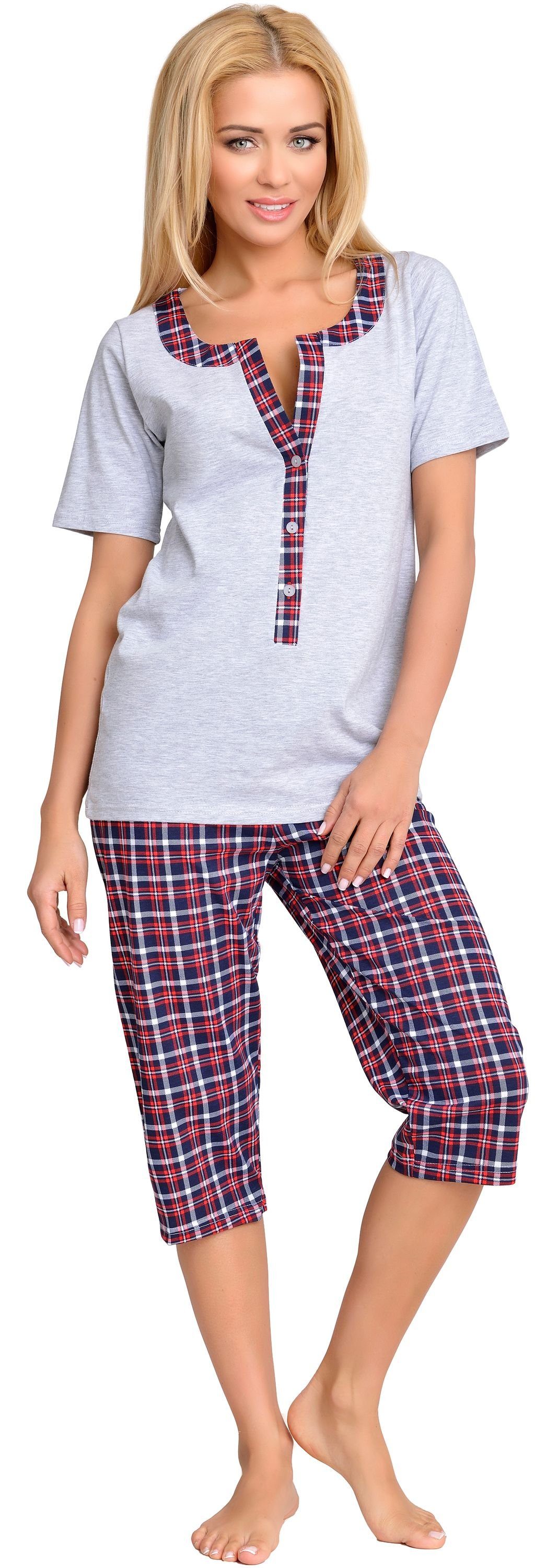 Umstandspyjama Damen Schlafanzug Stillpyjama H2L2N2