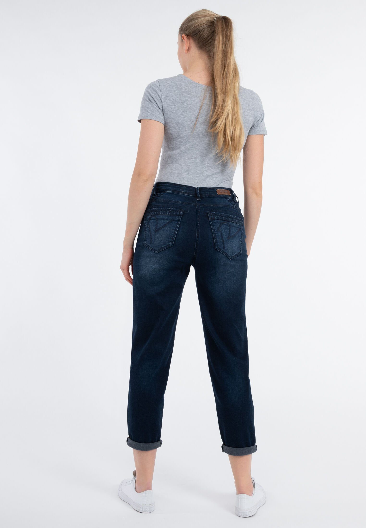 5-Pocket-Jeans Amira Recover Dunkelblau Pants