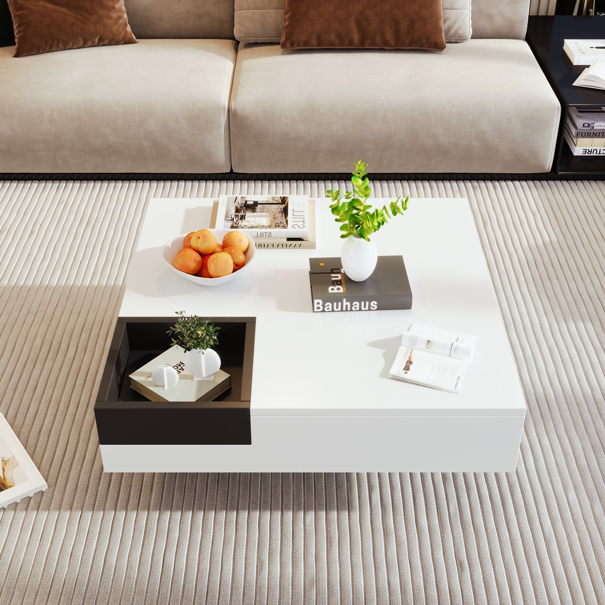 HAUSS SPOLE Couchtisch Couchtisch Holztisch Moderner günstig online kaufen