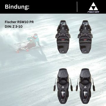 Fischer Sports Ski, Fischer Ski RC4 One 78 GT TPR 2024 + Bindung RSW10 Z3-10 Powerrail