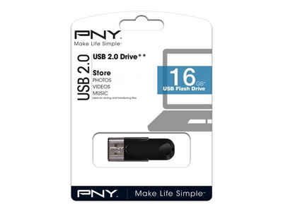 PNY PNY USB-Stick Attaché 4 2.0 16GB lesen 25MB/S schreiben 8MB/S USB-Stick
