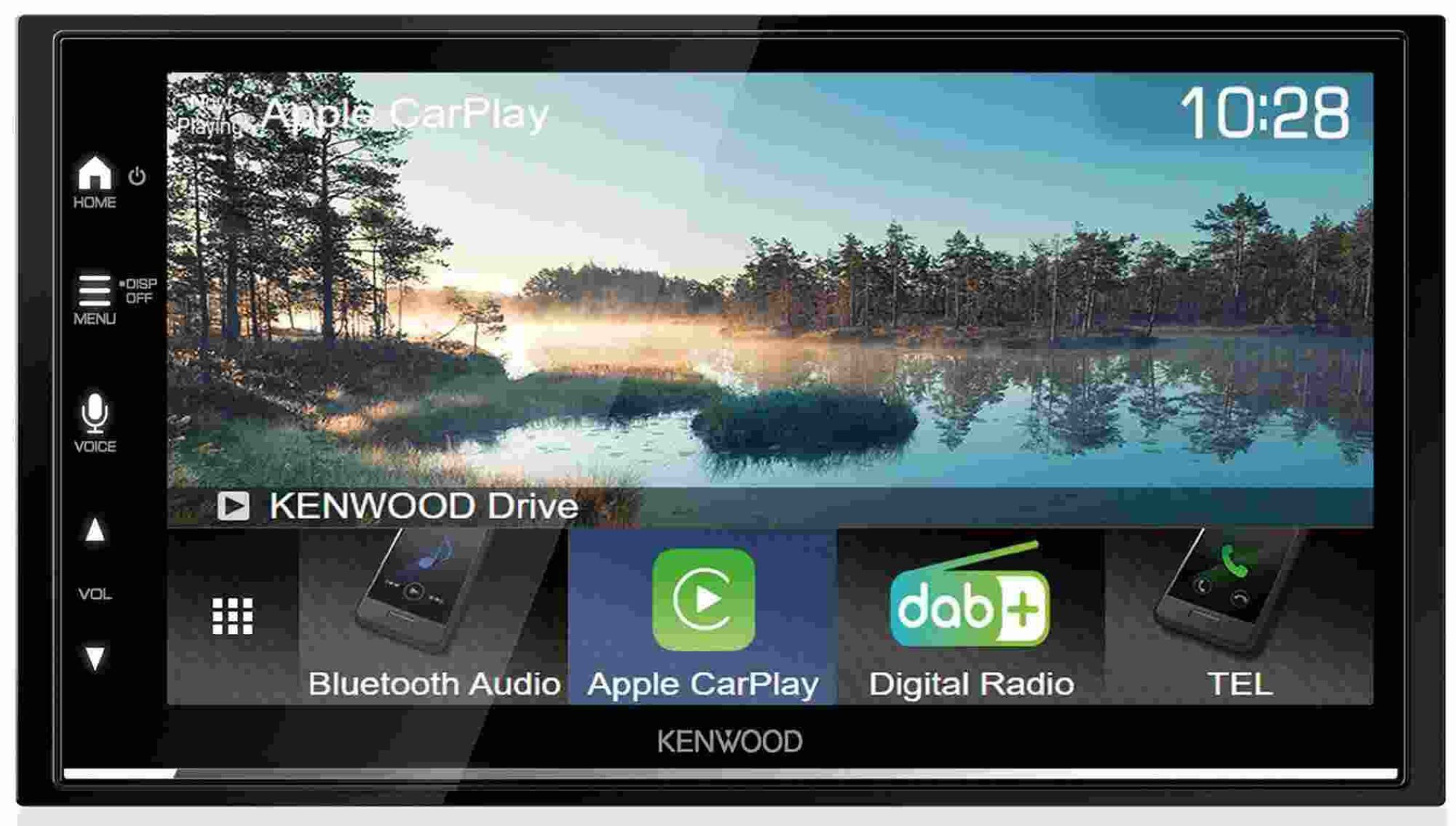 KENWOOD DMX7722DABS 2-DIN Bluetooth DAB USB VarioColor CarPlay Android Autoradio (Freisprecheinrichtung, Freisprecheinrichtung)