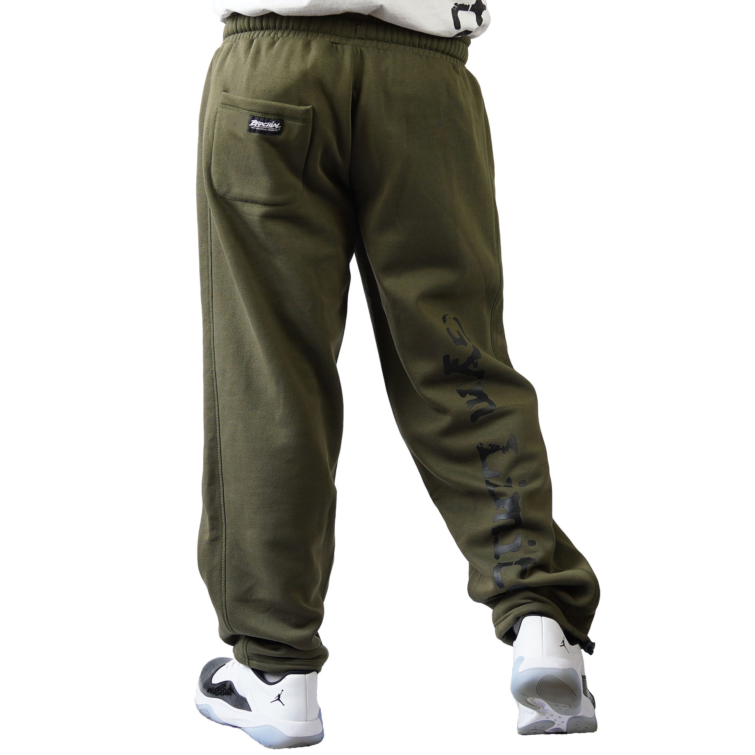 BRACHIAL THE LIFESTYLE COMPANY Sporthose Brachial Sporthose "Gym" military günstig online kaufen