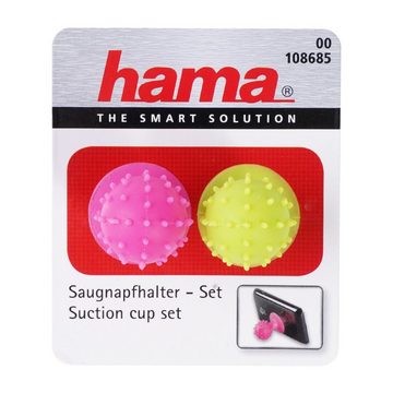 Hama 2x Set Ständer Saugnapf-Halter Tisch-Halterung Handy-Halterung, (Universal Saugnapfhalter Handy-Halter, für Handy Tablet PC etc)