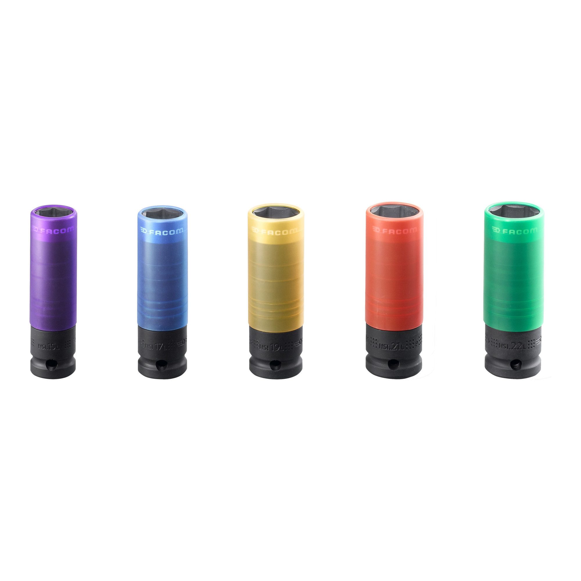 Facom Bit- und Steckschlüsselset Facom IMPACT-Steckschlüssel 1/2", 15 mm