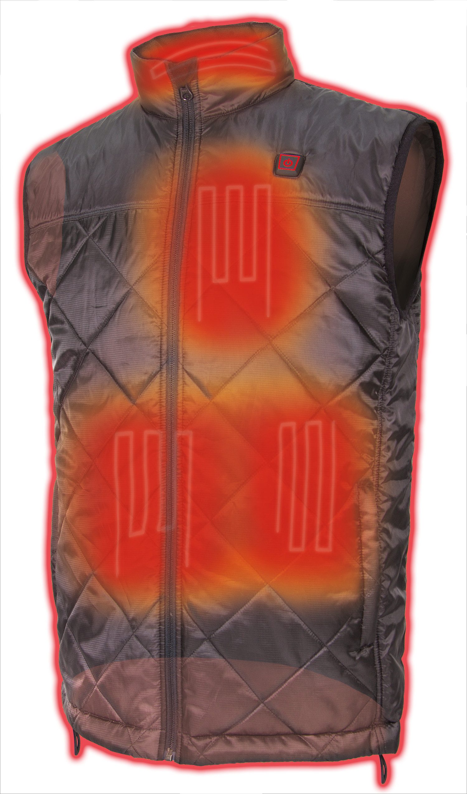 Thermo Outdoorjacke Thermo Vest, Material Ripstop - beheiztes Gilet günstig online kaufen