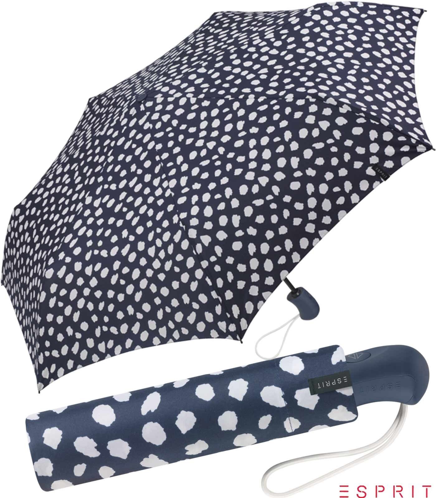 Damen stabil-und-praktisch Taschenregenschirm Auf-Zu Esprit Rain, Easymatic Automatik Light beige Petal