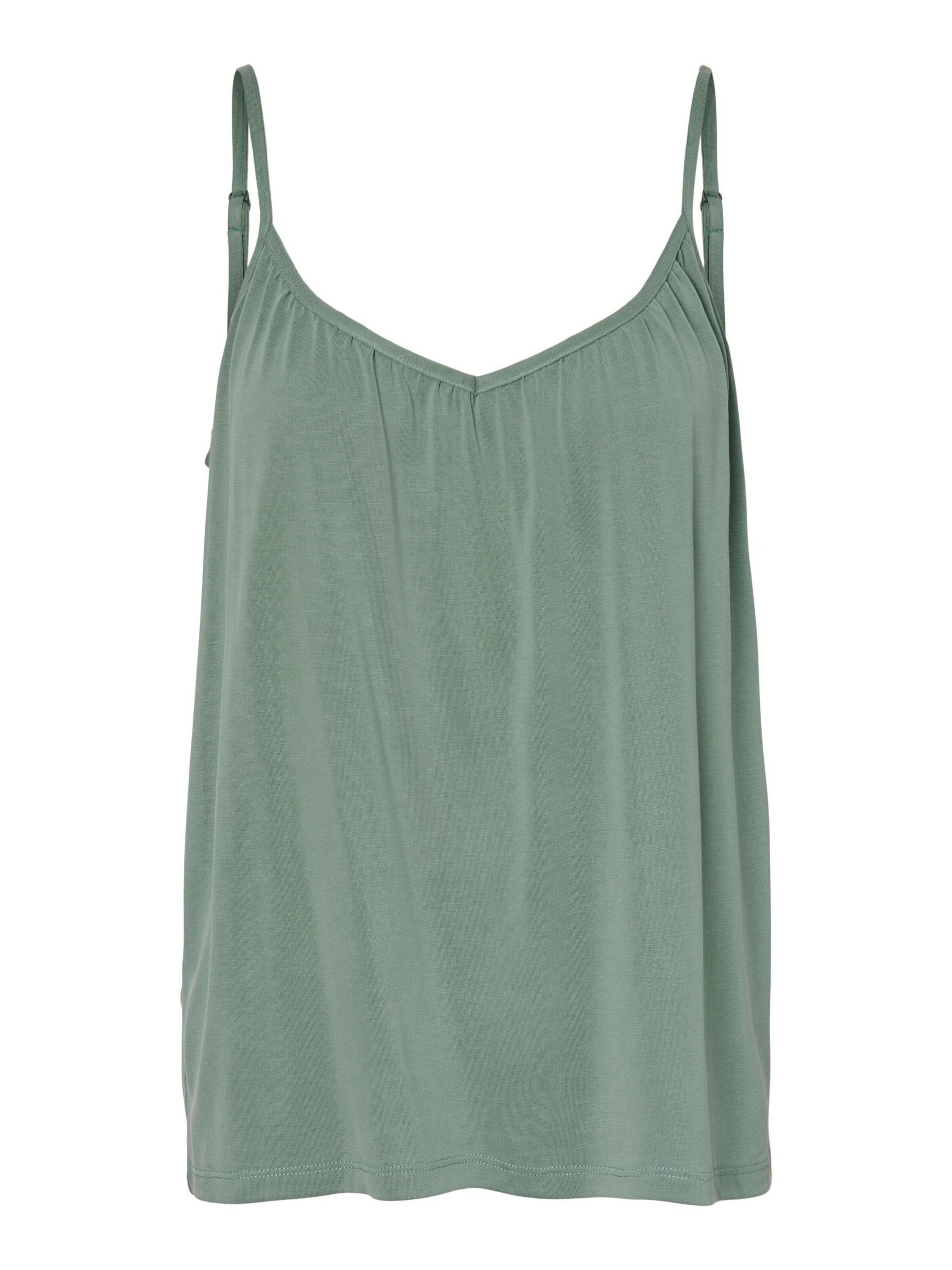 Vero Moda Shirttop VMFilli (1-tlg) Drapiert/gerafft