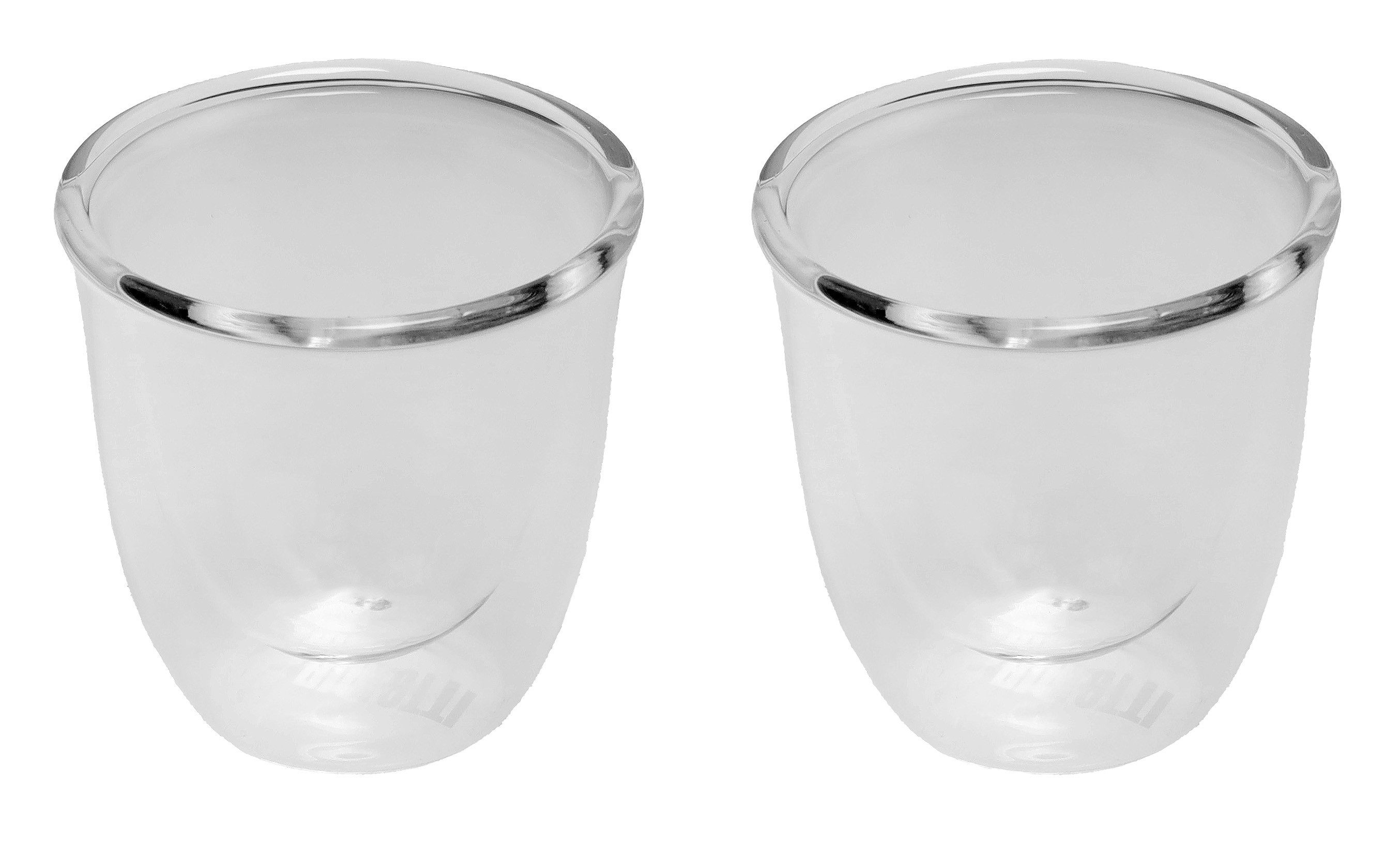 Gläser-Set Bialetti DBW013 Espresso-Gläser Firenze, 80ml., Borosilikatglas