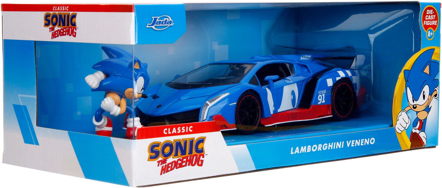 JADA Spielzeug-Auto Modellauto Hollywood Rides Sonic günstig online kaufen