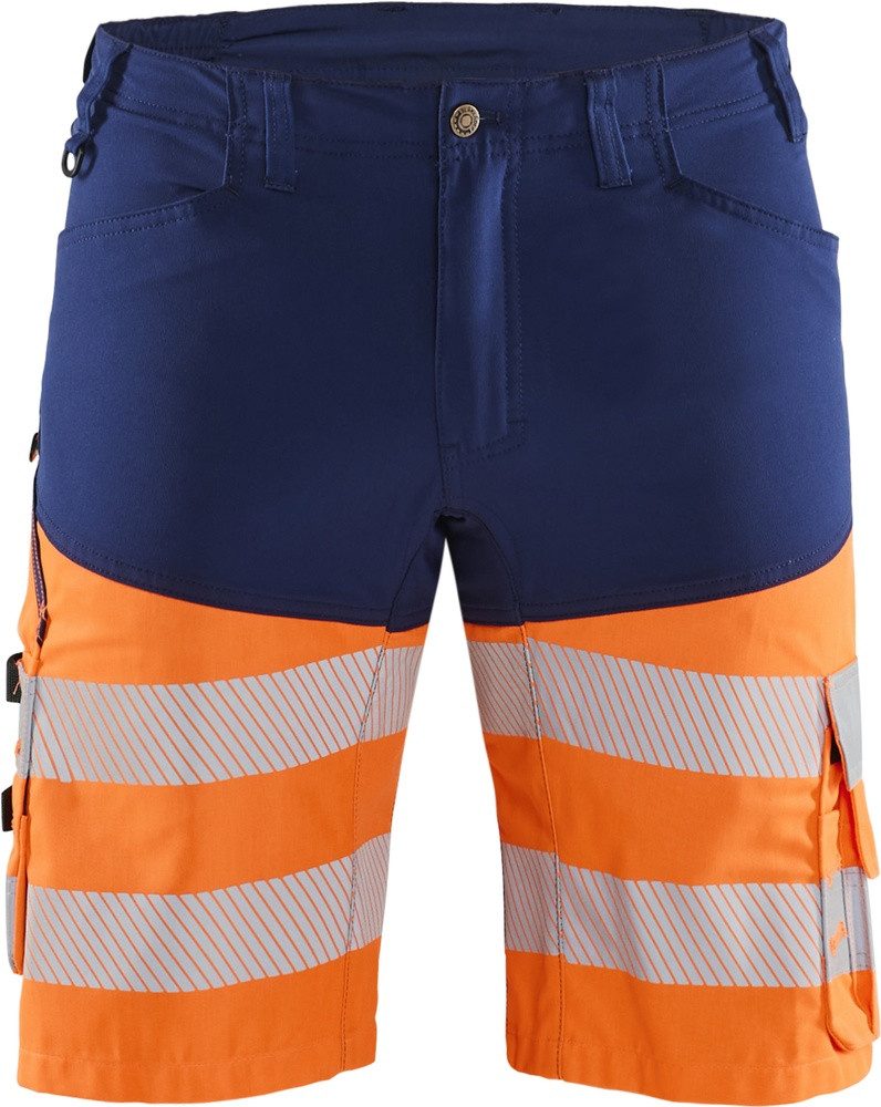 Blåkläder Warnschutz-Shirt High Vis Shorts Mit Stretch