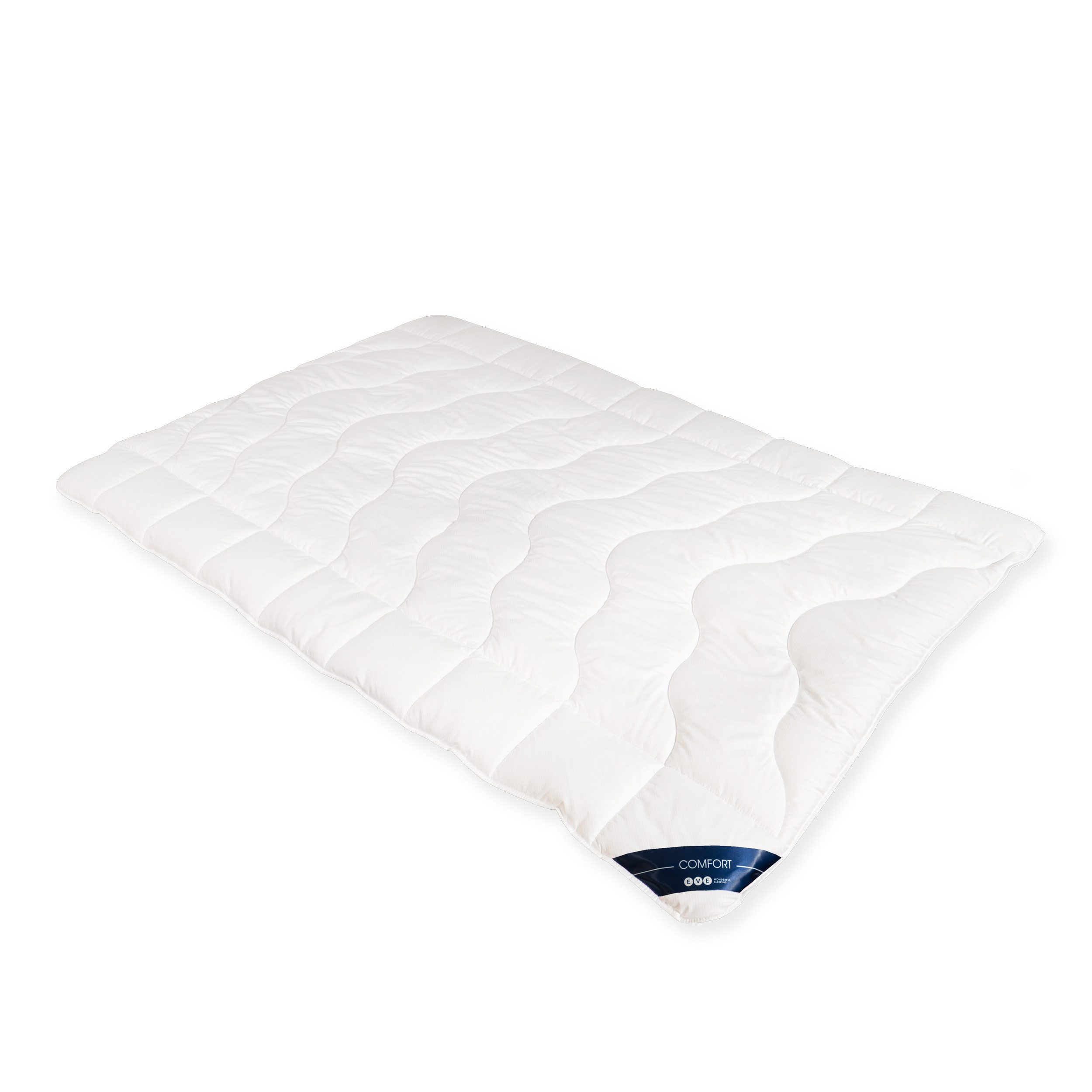 EVE wonderful sleeping Microfaserbettdecke Eve Comfort Wonderful Sleeping, Füllung: 100% Polyester, Bezug: 100% Polyester, perfekte Kombination aus Design, Komfort und Funktionalität