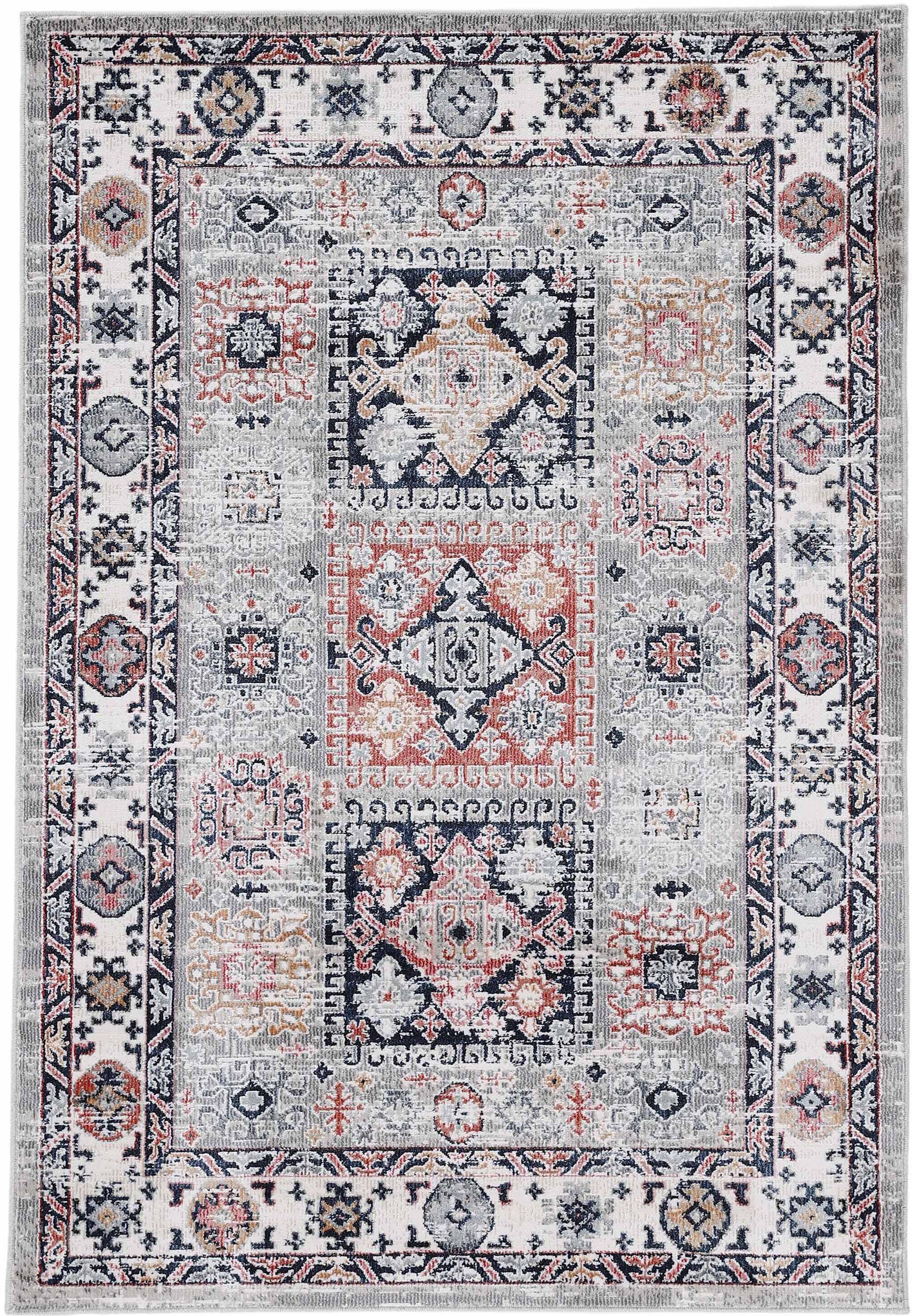 Look Vintage Orient Teppich Vintage carpetfine, Kazach, 6 mm, rechteckig, Höhe: