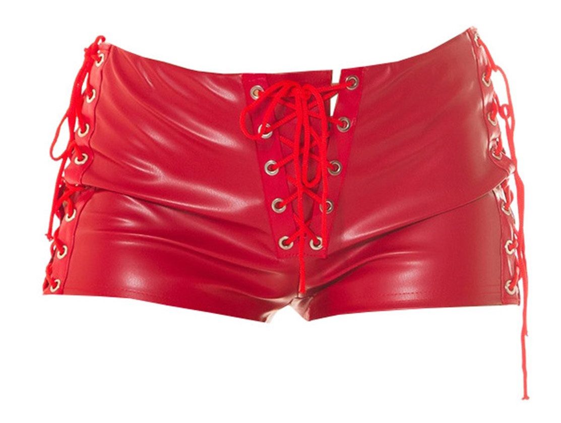 Koucla Shorts mit Schnürung, unifarben Hotpants günstig online kaufen