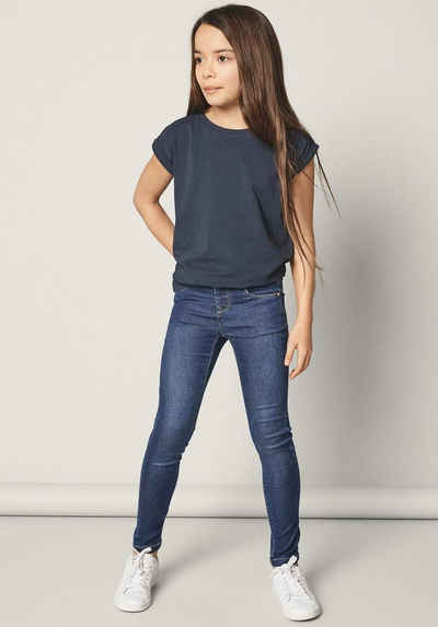 Regular-fit-Jeans »Jeanshose NMFPOLLY für Mädchen OTTO Mädchen Kleidung Hosen & Jeans Jeans Straight Jeans Organic Cotton« 