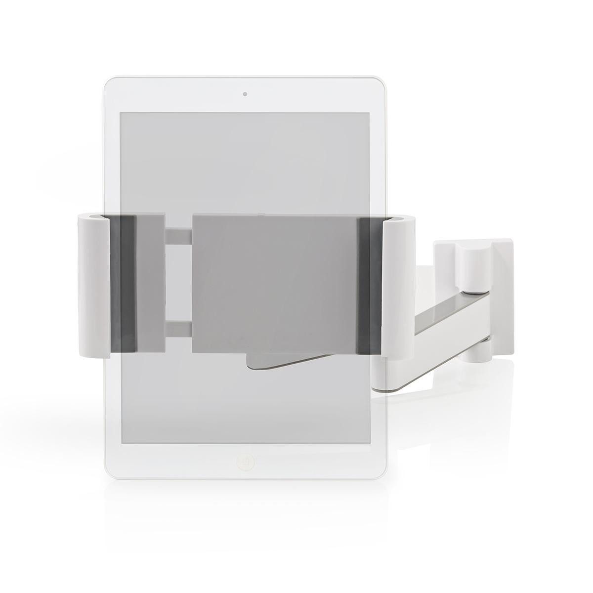 Nedis Tablet-Halterung TWMT200SI, (1-tlg., 360° Rotation, neigbar von -90° bis 20°, für Wandmontage, Ladefunktion)