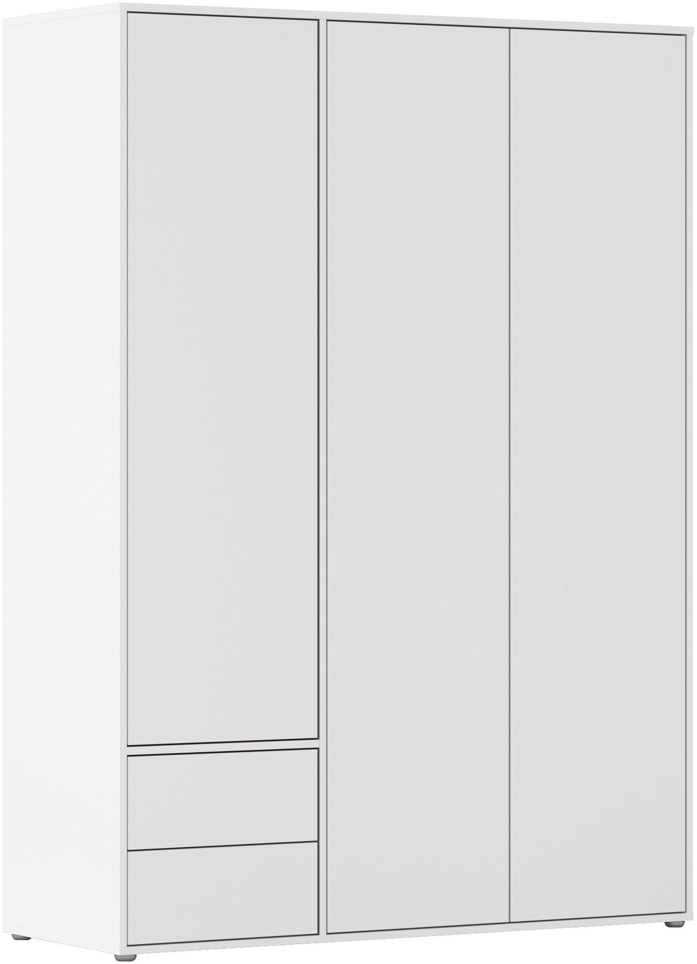 rauch Drehtürenschrank Kleiderschrank Schrank Garderobe Wäscheschrank NABILA viel Stauraum (in 3 verschiedenen Ausstattungen BASIC/CLASSIC/PREMIUM) mit 2 Schubl – Bild 2 von 5