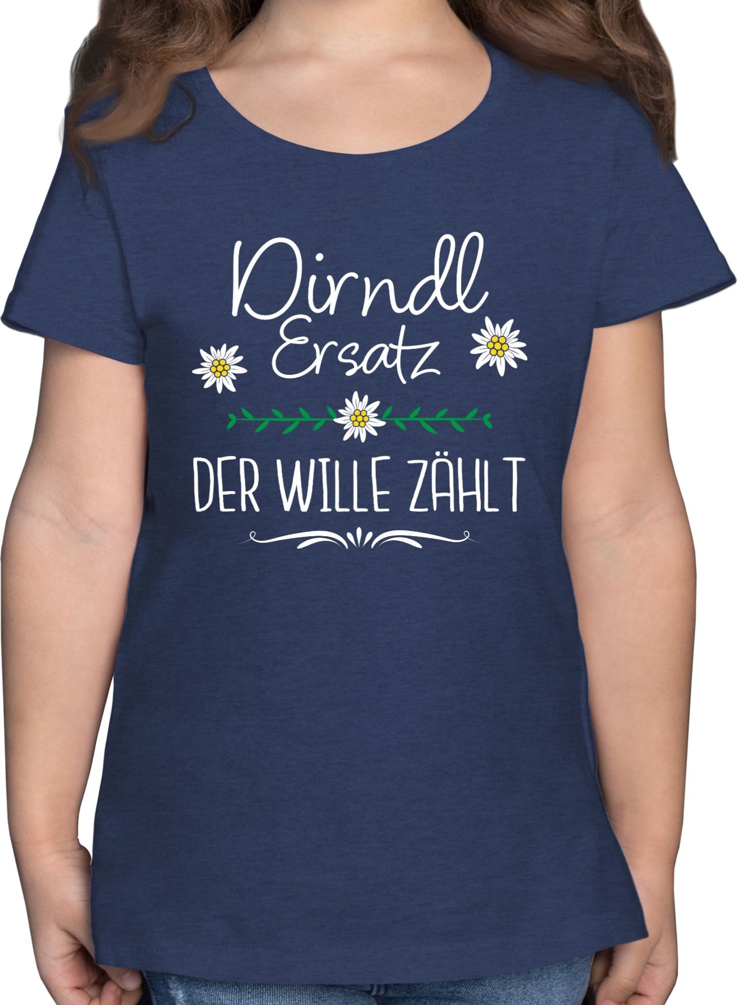 T-Shirt Ersatz Dirndl der Wille zählt