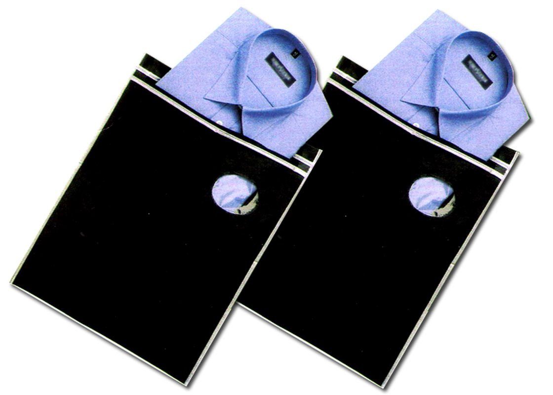 (10 St) Kleidersack Sichtfenster praktischem HAC24 Reißverschluss Kleiderhülle mit Schutzhülle und Kleiderschutzhülle Kleider