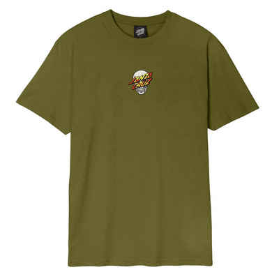 Santa Cruz T-Shirt T-Shirt Santa Cruz Dressen Skull Dot Fro, G XL, F sea kelp