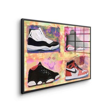 DOTCOMCANVAS® Acrylglasbild Air Jordan Sneaker - Acrylglas, Acrylglasbild Air Jordan Sneaker Lifestyle Sportschuhe Nike