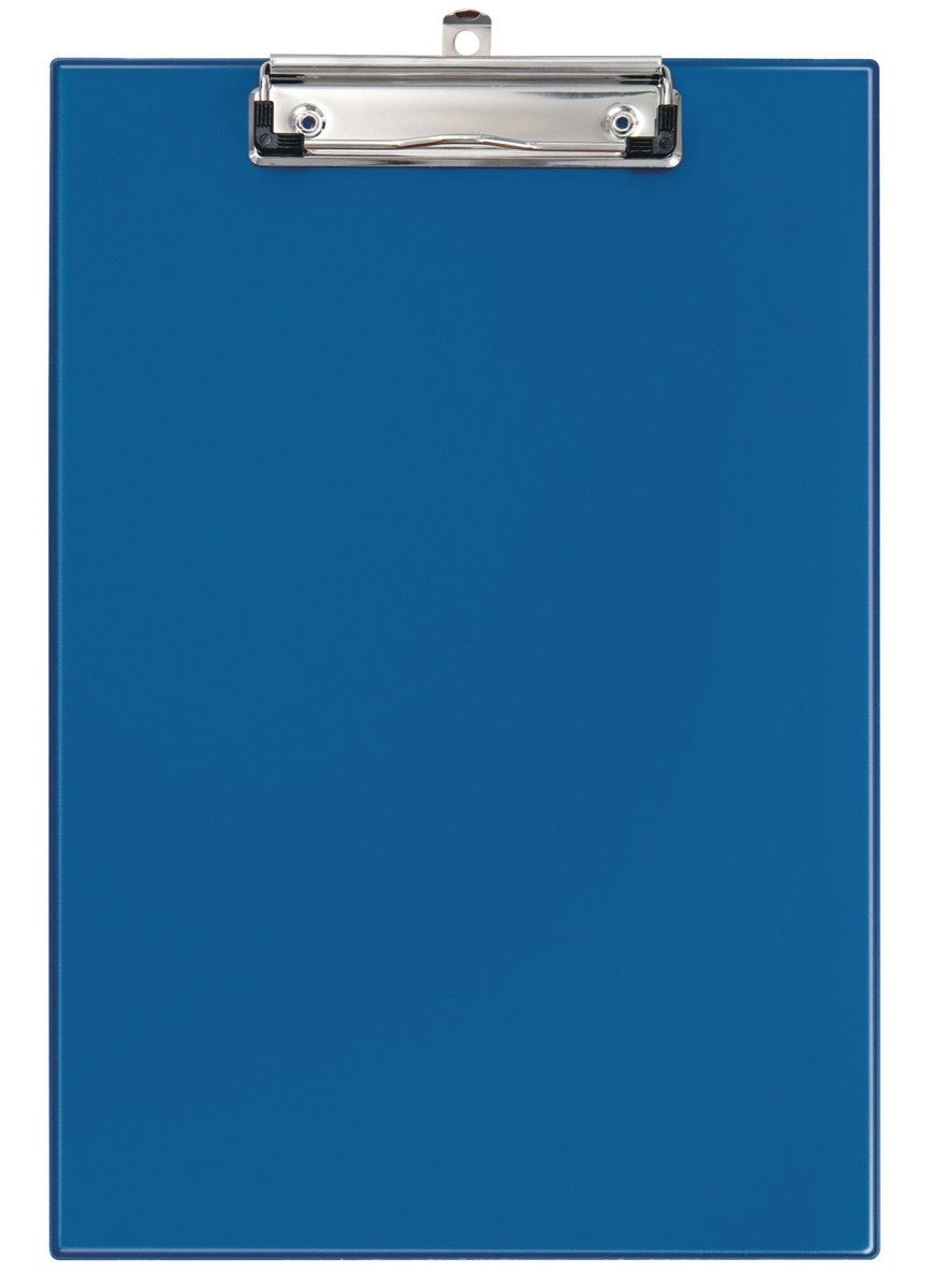 Schreibmappe Schreibplatte A4 PVC dunkelblau
