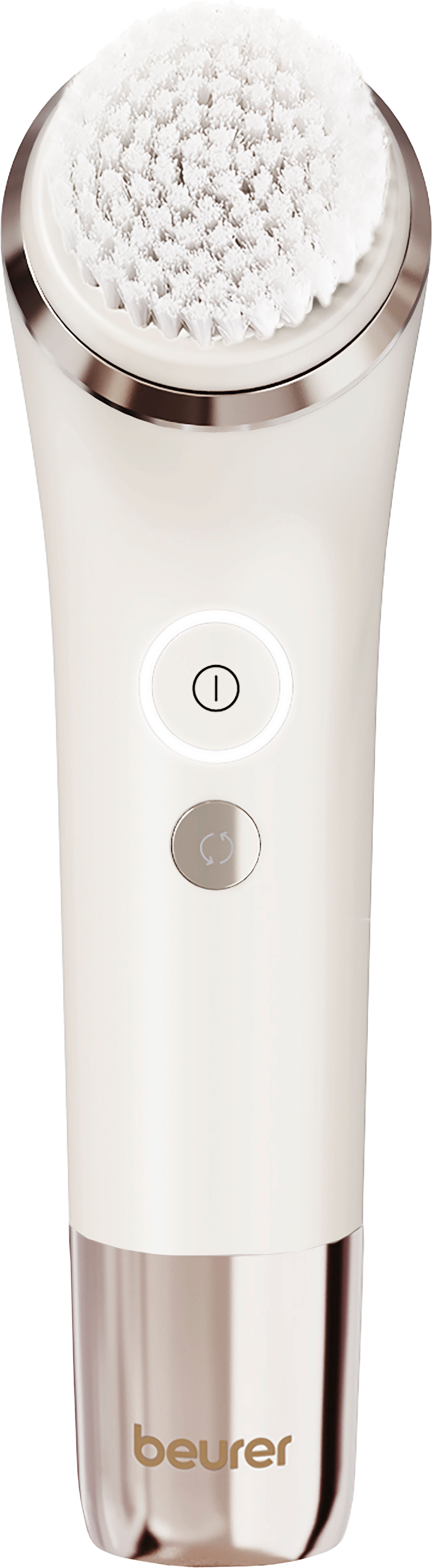 BEURER Gesichtsreinigungsbürste Pureo Fresh Glow FC 97 elektrische Gesichtsbürste mit 3 Aufsätzen, Reinigung mit 3 Intensitätsstufen, für jeden Hauttyp geeignet