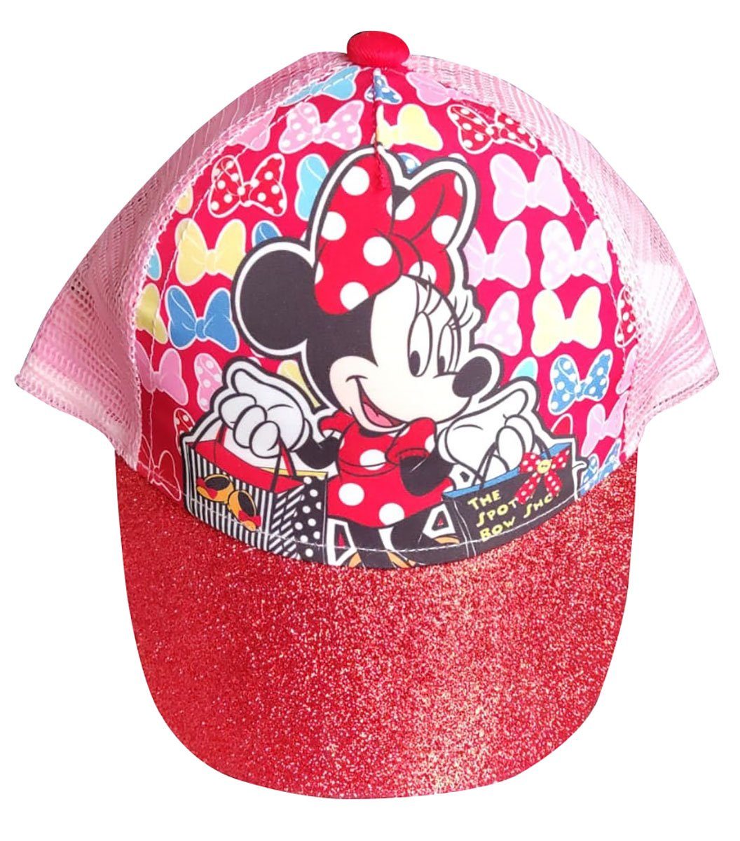 Kappe Schirmmütze m Basecap Maus Minnie Sun Disney Cap City Schirmmütze