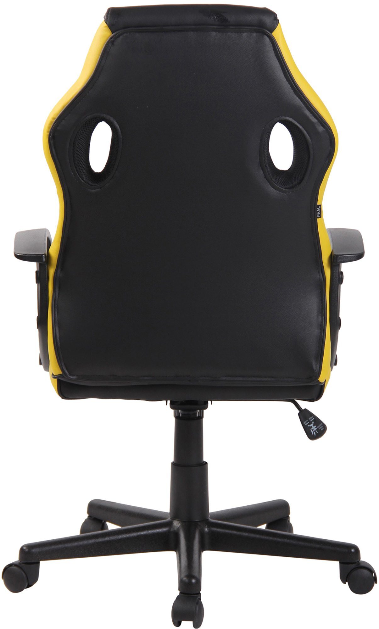 CLP schwarz/gelb höhenverstellbar Schreibtischstuhl Glendale, mit Kippfunktion